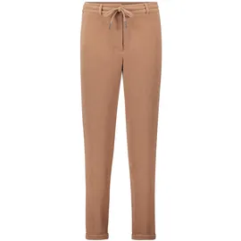 Betty & Co Damen Casual-Hose mit Struktur 44, Beige - 44W