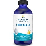 Nordic Naturals, Omega-3, 1560mg Omega-3, Fischöl mit EPA und DHA, 237ml, Zitronengeschmack, Laborgeprüft, Sojafrei, Glutenfrei, Ohne Gentechnik