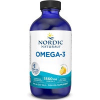 Nordic Naturals, Omega-3, 1560mg Omega-3, Fischöl mit EPA und DHA, 237ml, Zitronengeschmack, Laborgeprüft, Sojafrei, Glutenfrei, Ohne Gentechnik