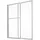 Schulte Badewannenaufsatz D1130 2-tlg. 120 x 140 cm
