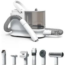 fudajo Haustier Pflegeset Schermaschine 6in1 Weiß