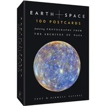 Chronicle Books Erde und Weltraum: 100 Postkarten mit Fotos aus den Archiven der NASA (Sammelpostkarten mit NASA-Archiv-Postkarten, Weltraum-Schreibwaren-Set)