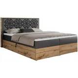 MKS Nessi 180 x 200 cm H3 Dunkelgrau