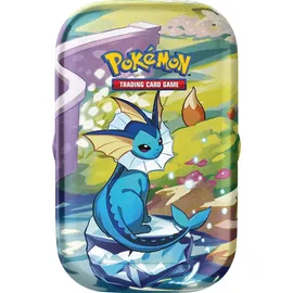 Pokémon Mini-Tin-Box Karmesin & Purpur - Prismatische Entwicklungen