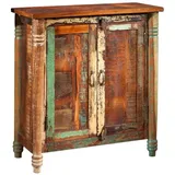 Massivmoebel24 Kommode Altholz 80x42x88 mehrfarbig lackiert FABLE 02