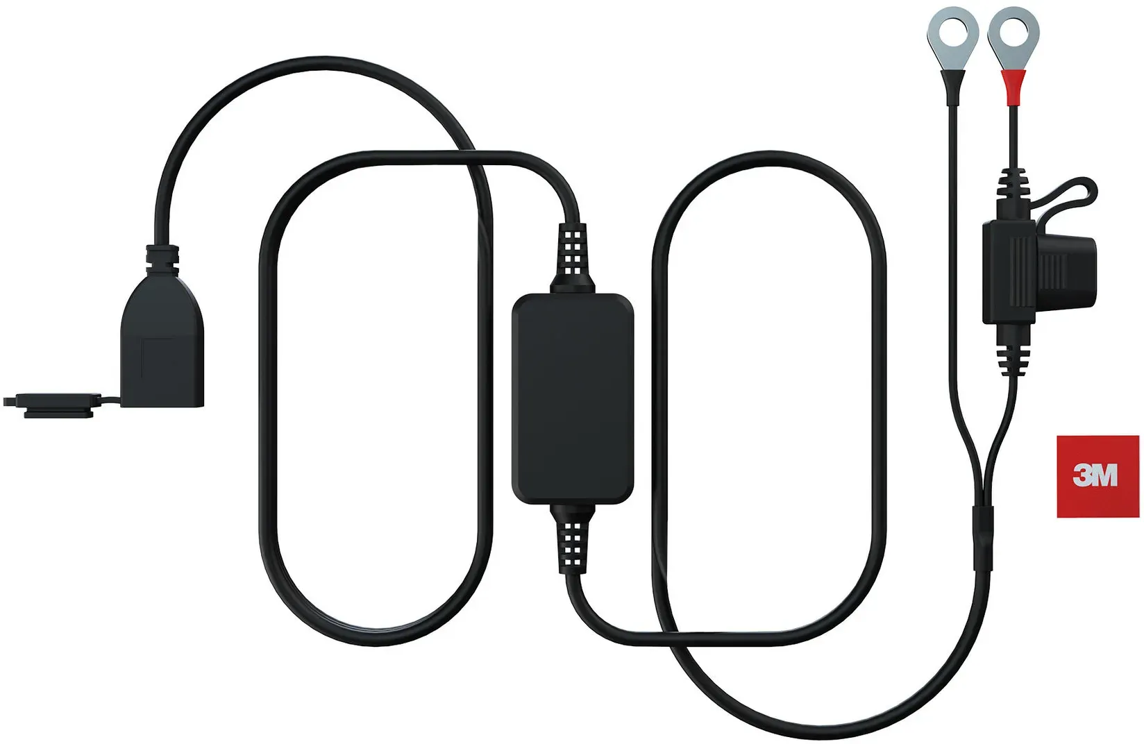 Oxford Ladekabel USB-Typ C-Buchse, Ladekabel-Kit 5 V Ausgang, 1, 6 m Länge, 3 A USB-Ausgang