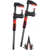 BESSEY GearKlamp Schraubzwingen Set - 2x Getriebezwinge GK30 + Multitool DBST