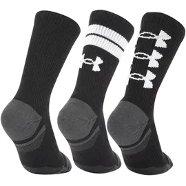 Under Armour Performance Tech Nov 3pk Crew Socken schwarz - MD
