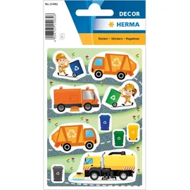 Herma Sticker DECOR Müllmann 3 Bl
