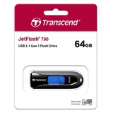 Transcend JetFlash 790 64 GB schwarz USB 3.1