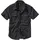 Brandit Textil Vintage Kurzarmhemd Black XL