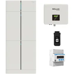 SolaX X1-Hybrid G4 3kW Hybrid Wechselrichter mit 6 kWh Solarspeicher-Set