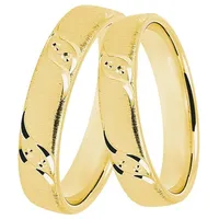 DOOSTI Trauring »Schmuck Geschenk Silber 925 Trauring Ehering Partnerring