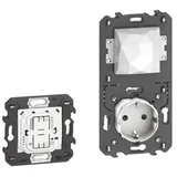 Legrand KW4501C LivingNow Gateway mit Netatmo Steckdose und Master-Switch 1 St. Weiß