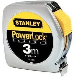 Stanley Bandmass Powerlock (Metallgehäuse) 3 m