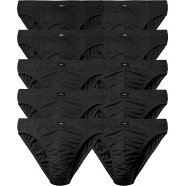 H.I.S. H.I.S »Männer Unterhose«, Gr. 4 10 St., schwarz (S, 10er Pack)