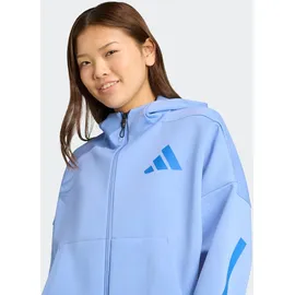 adidas Kapuzensweatshirt Blau Fusion L