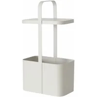 Boltze Metallischer Beistelltisch mit Zeitungsständer SELENA, H. 65 cm