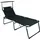 Lex XXL Sonnenliege 200 x 70 x 45 cm Schwarz