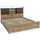 MCW Doppelbett P43 180 x 200 cm Eiche MDF dunkelgrau