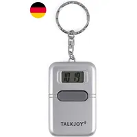 Talkjoy Sprechende Uhr Schlüsselanhänger Uhrzeit Wecker Sprachausgabe Taschenuhr