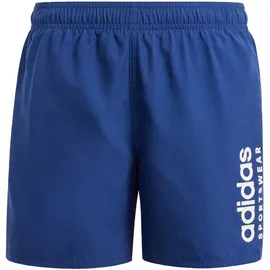 Adidas Sportswear Essentials Logo CLX Kids Badeshorts Dark Blue / White 140