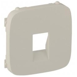 Legrand Valena Allure, Abdeckung für Lautsprecherdose mit Federklemmen (mandelweiß)