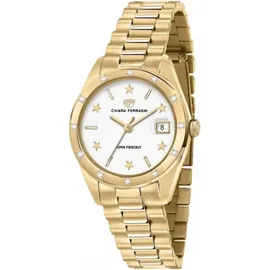 Chiara Ferragni R1953100508 (Ø 32 mm) / Golden / White - One Size