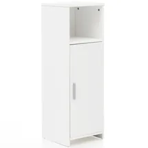 FineBuy Badschrank 30 x 95,5 x 30 cm Weiß