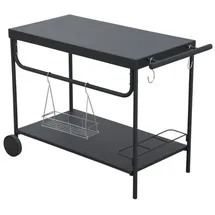 LECO Serviertisch 100 x 47 cm anthrazit