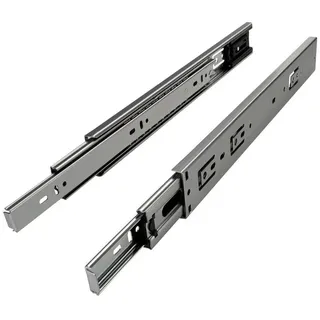 SO-Tech - Vollauszug belastbar bis 35 kg Länge 450 mm mit Selbsteinzug Teleskopauszug Schubladenauszug Schubladenschiene KV2 von