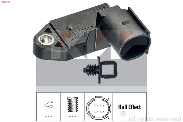 KW Bremslichtschalter 510232 für CUPRA VW MAN Porsche