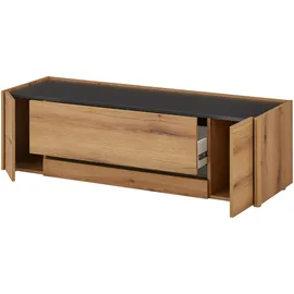 Home Affaire City/Giron Lowboard 140 cm Beige Holzwerkstoff