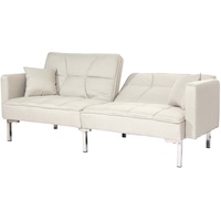 Mendler Schlafsofa HWC-K65, Schlafcouch Bettsofa Gästebett, Schlaffunktion Liegefläche 170x104 cm ~