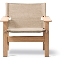 Fredericia The Canvas Chair, eiche hell geölt / canvas natur