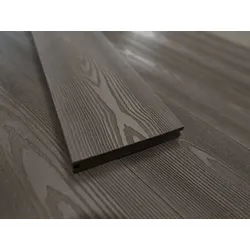 KAHRS BPC Terrassendielen, Natural Design, Massiv, 20x140 mm, Mooreiche, strukturiert/gebürstet