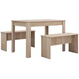 VCM Essgruppe Tischgruppe Bänke Esal XL