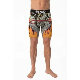 Psd CASH DUNK Boxershorts orange / rot / schwarz / weiß XL 2er Pack