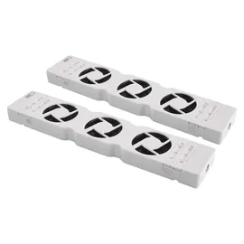 EMOS Heizung-Ventilator DUO 2 Stück Luftdurchfluss 36 m3/h