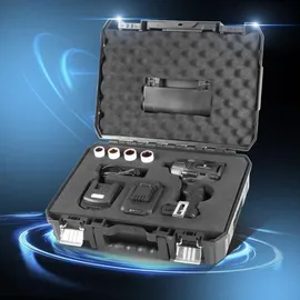 STAHLWERK Akku-Werkzeug-Set Drehschlagschrauber 880 Nm Winkelschleifer 7500 U/min