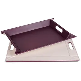 Freeform Wendetablett, 45x35cm, Pflaume/Elfenbein