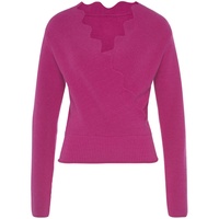 LASCANA Strickpullover Damen fuchsia Gr.32/34