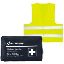 First Aid Only Set Verbandtasche DIN 13167 mit Warnweste, 1 St