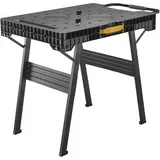 Stanley Werkbank Holz/Kunststoff/Metall 85 x 60 cm schwarz klappbar