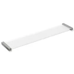 Hewi System 900 Q Ablage 900Q03.007XA geschliffen, mit Glasplatte, 616x20x122mm