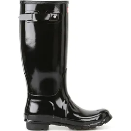 Hunter Original Tall Gloss Boot wasserdicht schwarz