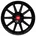 GT 7 10x20 ET35 LK5/114 3 ML72 5 Alufelge schwarz