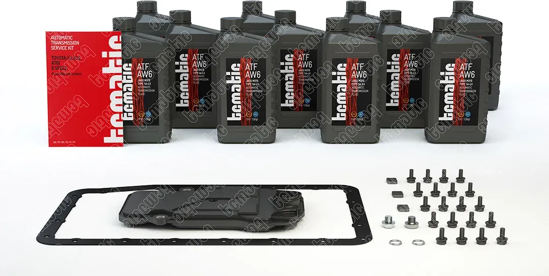 TCMATIC Teilesatz, Ölwechsel-Automatikgetriebe 1051011017 1l für TOYOTA Fiat