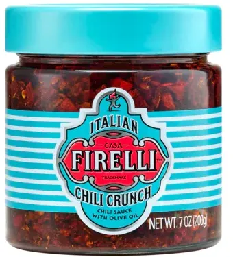 Casa Firelli Chili Crunch - Chili Sauce 200 g Glas