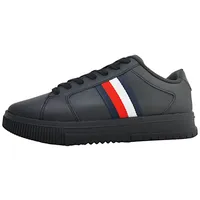 Tommy Hilfiger Herren Sportschuhe Schwarz Farbe: Schwarz, Größe: 44 - Schwarz